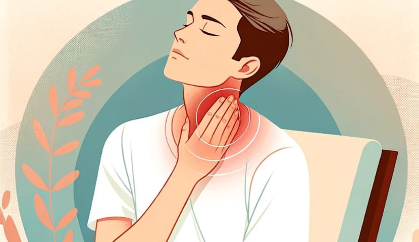 pomoc při ztuhlém krku